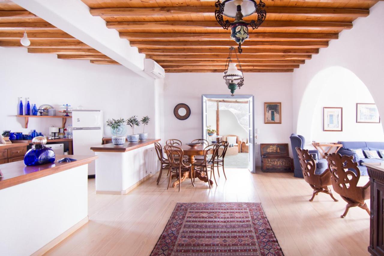 Anerousses Mykonian Traditional Houses Houlakia  المظهر الخارجي الصورة