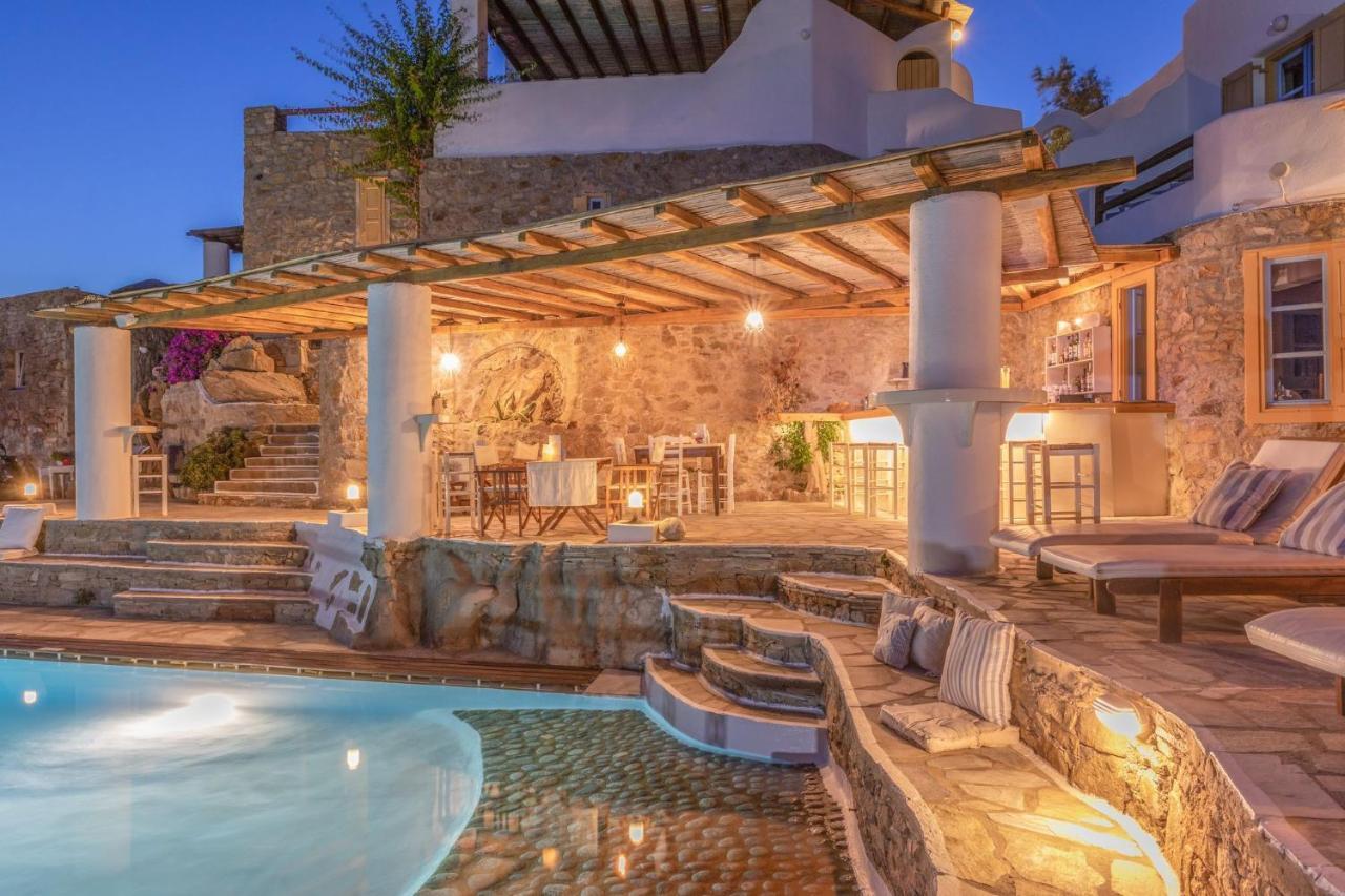 Anerousses Mykonian Traditional Houses Houlakia  المظهر الخارجي الصورة