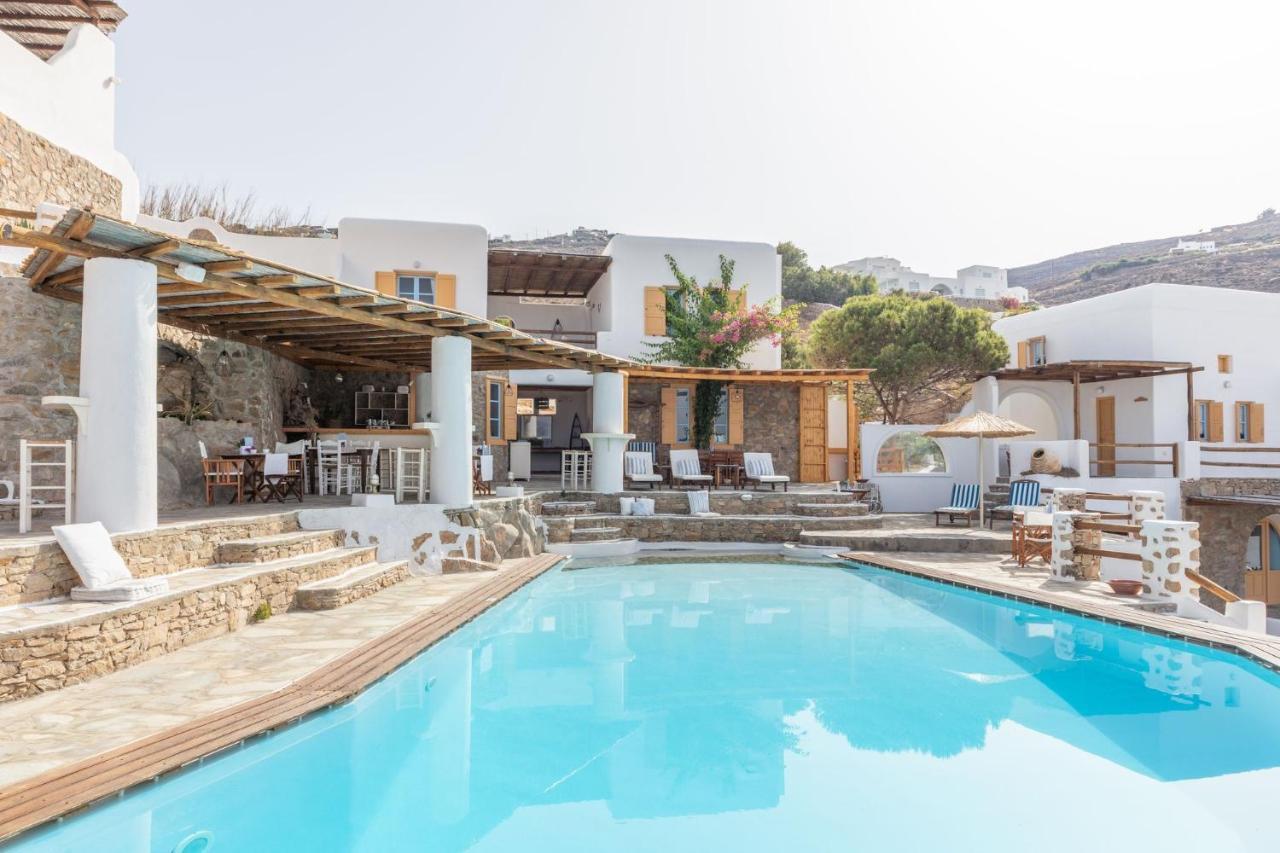 Anerousses Mykonian Traditional Houses Houlakia  المظهر الخارجي الصورة