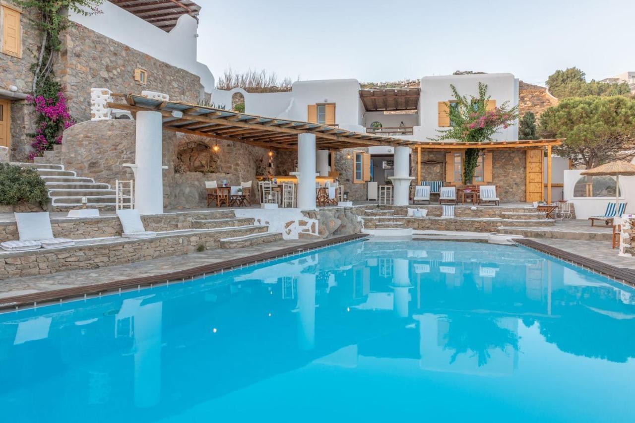 Anerousses Mykonian Traditional Houses Houlakia  المظهر الخارجي الصورة