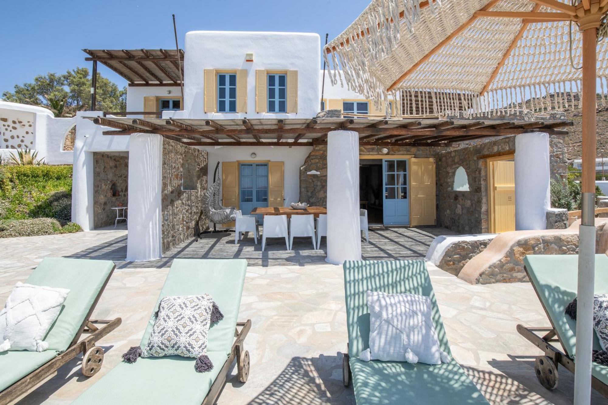 Anerousses Mykonian Traditional Houses Houlakia  المظهر الخارجي الصورة